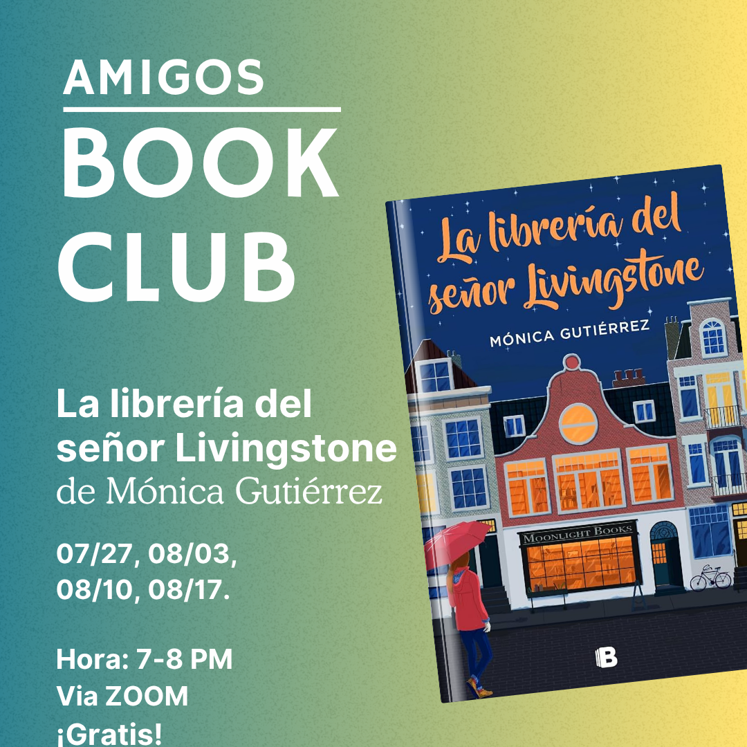 Amigos Book Club - La librería del señor Livingstone de Mónica Gutiérrez - logo